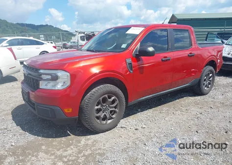 2022 Ford Maverick Xlt из США, поврежденный, VIN 3FTTW8F95NRA02981